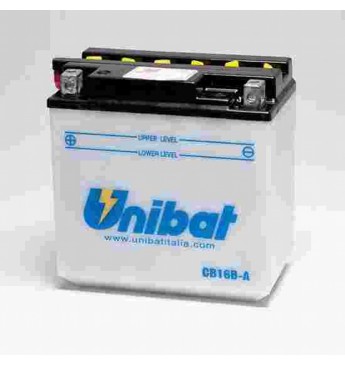 Аккумулятор Unibat 12V 16AH 207A 160x90x161мм