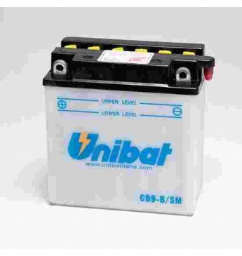 Аккумулятор Unibat 12V, 9AH SM