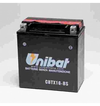 Аккумулятор Unibat 12V 14AH 230A 150x87x161мм